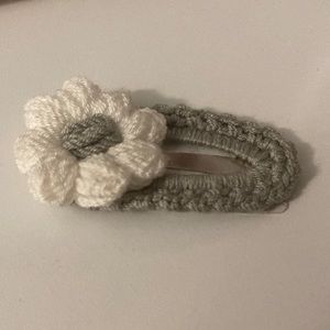 Handmade Crocheted Barrette